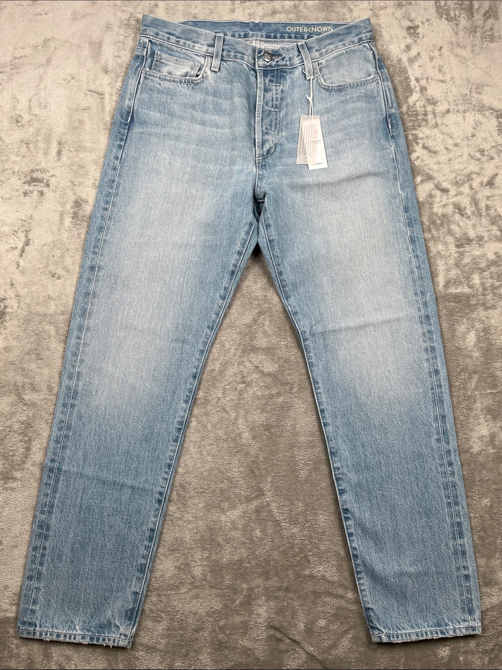 NEW Outerknown 27, 4 RARE Generation Slim Straight Selvedge Women’s Jeans